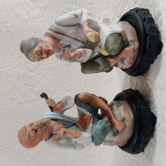 Ardco Accents Ardco Vintage Asian Porcelain Man Woman Figurines Poshmark